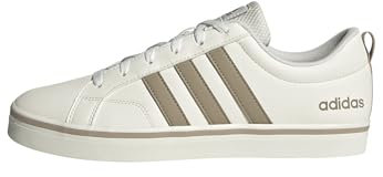 adidas VS Pace 2.0 Shoes, Zapatillas Unisex Adulto, Core White/Blanch Cargo/Clay Brown, 44 EU