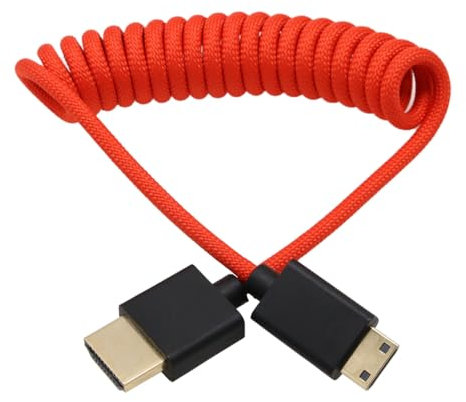 HangTon Cavo Mini HDMI a HDMI 4K 8K 60p per Nikon Z5 Z6 Z7 Z6ii Z7ii D750 fotocamera ATOMOS Ninja V Ultra SmallHD Cine Indie Monitor, tipo A C HDMI 2.1
