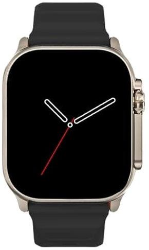 XINDADA 2024 Original Hello Watch 3 Plus Smartwatch 49mm HD AMOLED 1G ROM NFC Compass Bluetooth Call Clock Smart Watch Men Women for IOS (Black)