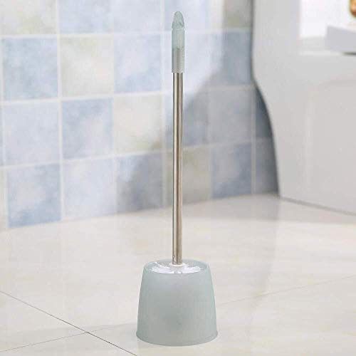 Haushalt WC-Bürstengarnitur WC-Bürsten WC-Bürstengarnitur ohne WC-Bürstengarnitur Totwinkelbürste Totwinkel-Langstiel-Puder-Reinigungsbürste(Gray)