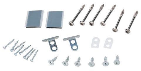 VIOKS Kit de montage de porte de rechange pour Bosch Siеmens 00618833 618833 - Kit de montage de porte extérieure compatible avec lave-vaisselle intégré et entièrement intégré