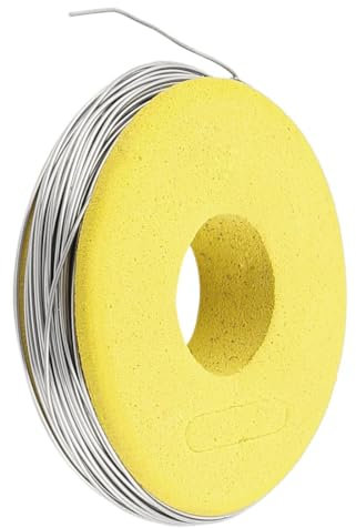 TOP-VIGOR 0.05mm 24AWG Heating Resistor Wire, 7.5M Wrapping Nichrome Resistance Wire for Heating Elements, DIY Projects, Industrial Applications