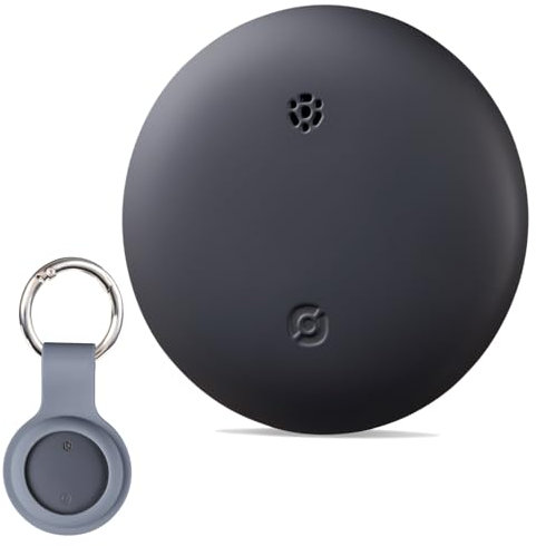 Reyke GPS Tracker Android, Air Smart Tag Compatible with Google Find My (Android Only), Schlüsselfinder for Keys, Luggage,Suitcase, Wallet, IP66 Waterproof, Black