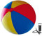 Luwecf Aufblasbares Strandball -Spiel Spielzeug einfach zu tragen von Outdoor Event Party Entertainment Giant Games Swimming Pool Ball mit Handpumpe, Durchmesser 130 cm