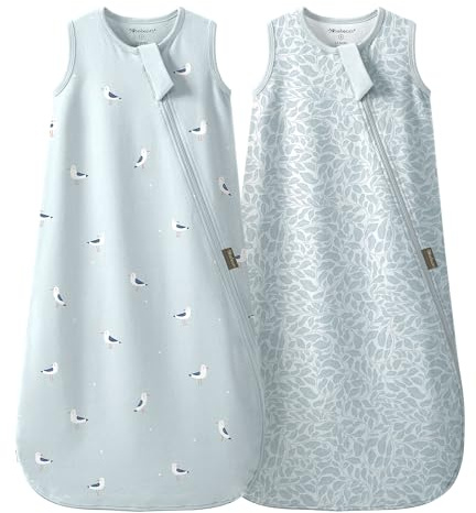 Mosebears Gigoteuse d'été 0.5 TOG - Coton Ultra-Doux pour Bébé,L(12-18 mois)