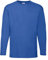 Fruit of the Loom Langarm T-Shirt 61–038–0 Gr. XXL, Blue - Royal