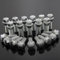 20 Radschrauben Radbolzen M14x1,5 28mm Kegelbund Volkswagen VW Golf 5-Loch 3 4 5 6 7 Variant Passat Scirocco Jetta Polo // Audi A1 A2 A3 A4 A5 A6 A7 A8 100 200 // Seat Leon Ibiza Toledo Altea Exeo Alhambra // Skoda Fabia Octavia Oktavia Superb Yeti Roomster Alufelgen mit Keglsitz
