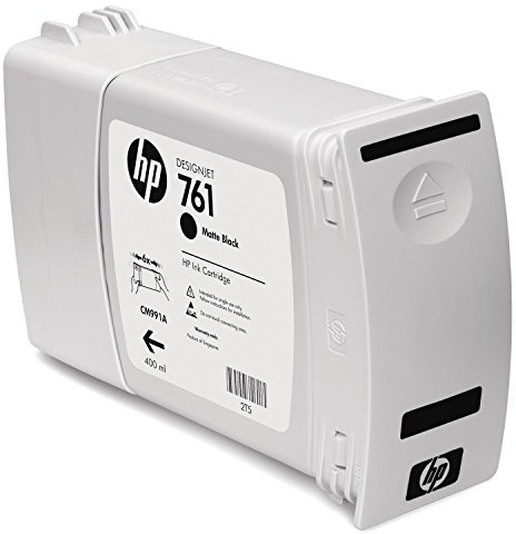 Original HP CM991A / 761, Premium Drucker-Patrone, Schwarz, 400 ml