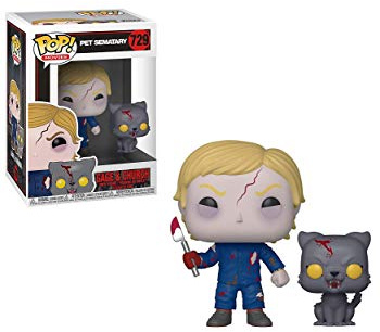 Funko POP! and Buddy: Pet Sematary-Undead Gage & Church and Church - Pet Sematary 1986 - Vinyl-Sammelfigur - Geschenkidee - Offizielle Handelswaren - Spielzeug Für Kinder und Erwachsene - Movies Fans