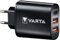 VARTA Wall Charger including USB Type C port, 3 USB ports: 1x UBS Type C 3.0A and 2x USB A 2.4A shared