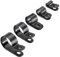 10 x Black Nylon 12mm P Clips for Conduit, Cable, Tubing & Sleeving