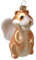 Generisch Hamster Engel Flügel Weihnachtsbaumkugel Glas Christbaumschmuck Weihnachten