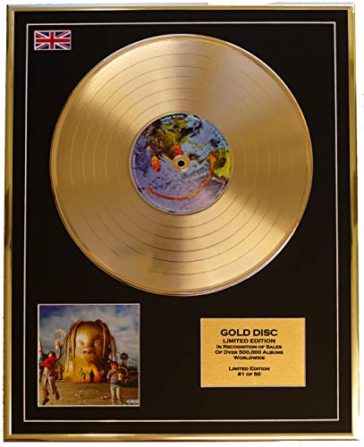 TRAVIS SCOTT/Edicion Limitada/CD Disco de Oro/Album/ASTROWORLD