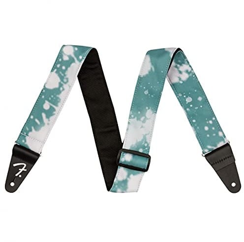 Fender Tie Dye Acid Wash Strap Nylon Guitar Strap 5 cm Teal L 0990637208