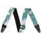 Fender Tie Dye Acid Wash Strap Nylon Guitar Strap 5 cm Teal L 0990637208