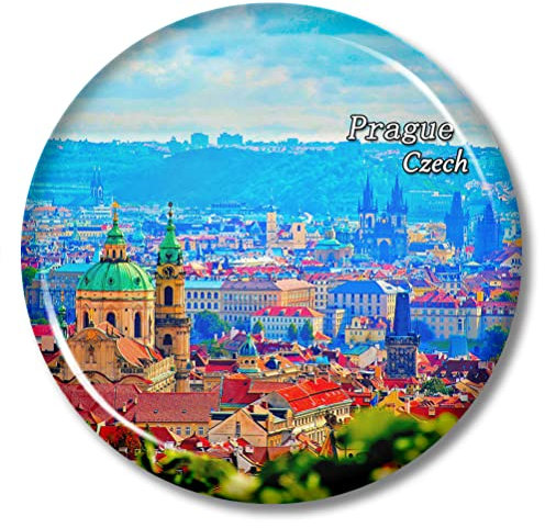 Tschechischer Prag Magnet Kühlschrankaufkleber 5,7 cm