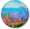 Tschechischer Prag Magnet Kühlschrankaufkleber 5,7 cm