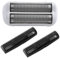 LIZONGFQ Rasierer Ersatzfolie und Schermesser für Andis 17150 17200 Waschbare 3D Intelligent Floating Shaving Blade (Color : Silver)
