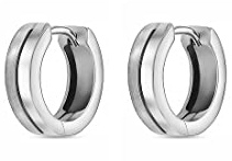 FAVS FAVS Damen-Creolen 925er Silber