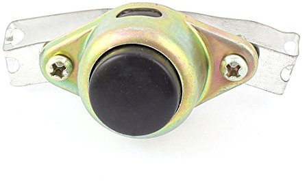 Ruilogod DC 12V Horn On-Off campanello SPST momentaneo interruttore di pulsante