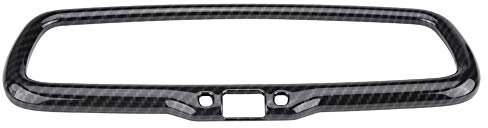 Stelvio,Alfa Romeo Giulia Carbon-Spiegel,Automotive-Innenrückspiegel,Innenspiegelrahmen-Abdeckung Für Stelvio/Giulia