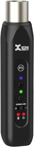 Xvive P3 Bluetooth Audio Receiver for Mixer, Active PA/DJ Systems