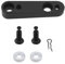 ECSiNG Fahrrad Scheibenbremse Adapter Ersatz Kompatibel mit SM-MA-R160 Modell Flat Mount Scheibenbremse Adapter Fahrrad Zubehör Legierung
