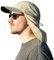 TOP-EX XL/XXL wasserdichte Baseball Cap Herren mit Nackenklappe UV-Schutz Sonnenhüte Damen, Faltbar Sommerhüte Safari Wandern Outdoor-Hut Atmungsaktiv Verstellbar Beige XL/XXL