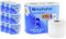 Hypafol Toilettenpapier 2-lagig weiß I Großpackung mit 10x 4 XXL Rollen I Gesamt 40 Rollen à 500 Blatt I 100% reiner Zellstoff & selbstauflösend I Klopapier Vorteilspack I WC Papier mit Motivprägung