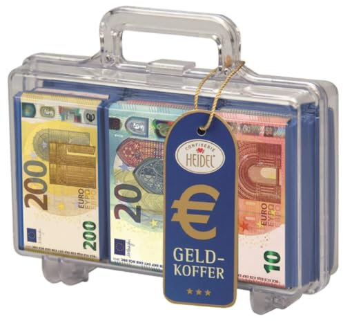 Heidel Euro Koffer groß Schokolade 112 Gramm