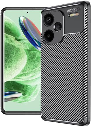 betterfon Hülle Kompatibel mit Xiaomi Redmi Note 13 Pro+ | Handyhülle Silikon Back Cover Case für Redmi Note 13 Pro+ TPU Bumper | Schwarz