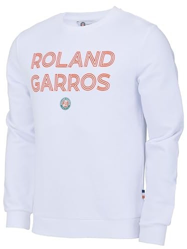 Roland Garros Sweatshirt, offizielle Kollektion, Herrengröße, Tennis