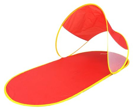 Huxibai Tente de plage pop-up | Parasol pliable pour activités de plein air | Protection UV portable Tente de plage, camping, abri pour pêche, vacances, parc sportif, excursion en famille