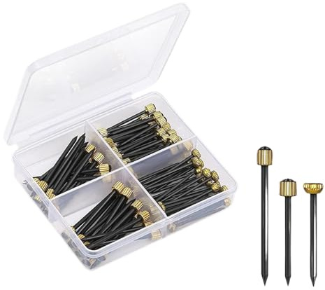90PCS Picture Hanging Nails Set, 3 Sizes Picture Nails for Walls | Assorted picture pins and picture hanging nails for photo frames, artwork and home decor, supplied in a handy storage box.