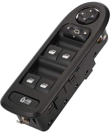 ZEALfix 32 pines Interruptor Elevalunas Eléctrico compatible con 308 508 C5 96644917XT interruptor de elevalunas eléctrico plegable 96631328XT 96644915