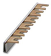 PHOENIX CONTACT MPB 18/1-12 Verdrahtungsbrücke für Module mit Anschlussraster, 17.5mm Rastermaß, 1 Phasig, 12 Polig, 10 Stück