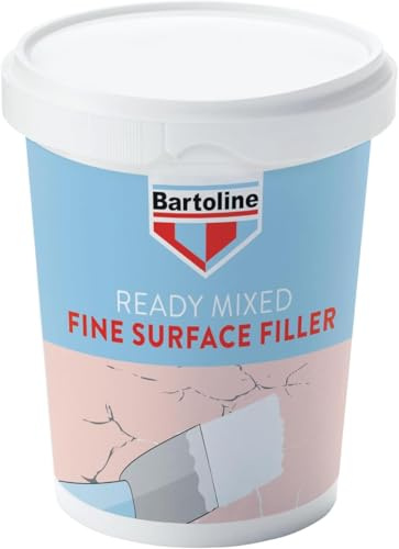 Bartoline Ready Mixed Fine Surface Filler 600g – Ultra-Smooth Finish, Quick-Drying, Easy Application – Ideal for Interior Repairs