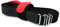 Goodymax Kabelbinder DS Metallöse - Klett/Flausch auf UNTERSCHIEDLICHEN SEITEN! - 80 cm rot (10 Stück, Polyamid, Dual-Sided Hook and Loop)