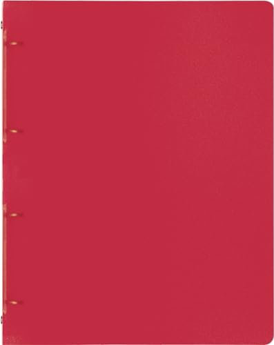 Brunnen 106554623 Ringbuch FACT!pp (A4, transluzente PP-Folie, 16 mm Füllhöhe, 4 Ringe) rot