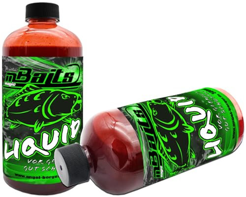 Angel-Berger Magic Baits Liquid Aroma Dip Verschiedene Sorten (Red Garlic, 500ml)