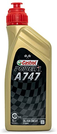 Zweitaktöl Castrol Racing A747, mit Rizinusölanteil, Nicht mischbar mit Anderen Ölen, nur für Rennsport