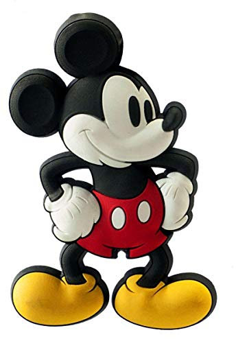 Disney Retro-Magnet, Mickey-Design, weich, Mehrfarbig, 10,2 cm