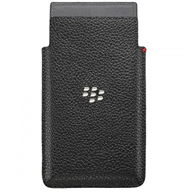BlackBerry Leather Case for Leap - Black
