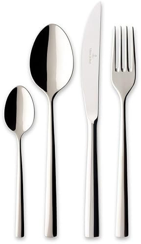 Villeroy & Boch Piemont - Juegos de Cubiertos Kit (60 piezas) acero inoxidable