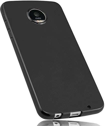 mumbi Coque de protection pour Lenovo Moto Z Play TPU gel silicone noir