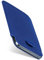 moex Slide Case für iPhone 5s / 5 / SE (2016) Hülle zum Reinstecken Ultra Dünn, Holster Handytasche aus Vegan Leder, Premium Handyhülle 360 Grad Komplett-Schutz mit Auszug - Blau