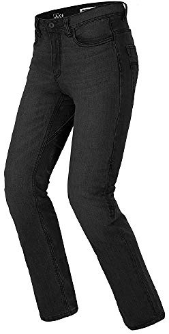 SPIDI Damen J-Tracker Denim Hose Motorradjeans, Schwarz, 31