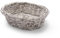 HENDI Brotkorb, Oval, Brotmulde, Brotkörbchen, Brötchenkorb, 250x190x(H)65mm, Grau
