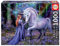 Educa 18494, Einhorn im Zauberwald, 1000 Teile Puzzle für Erwachsene und Kinder ab 10 Jahren, Fantasy, Märchen, Anne Stokes