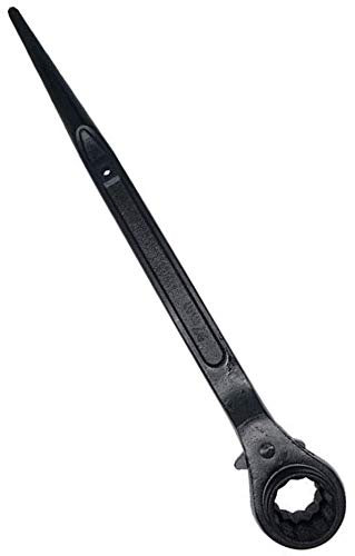 MACHSWON Chiave a cricchetto a sgancio rapido, 30 x 32 mm, colore: nero